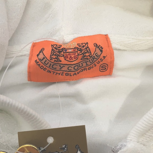 Vintage deadstock Juicy Couture terrycloth hoodie - Picture 8 of 11